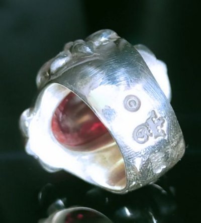 画像8: Facet Cut Ruby Zaza Ring ※21号即納品あり