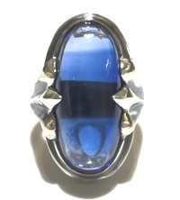 Blue Sapphire Zaza Ring