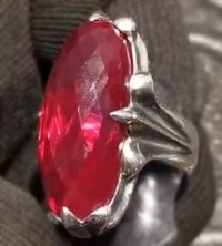 Facet Cut Ruby Zaza Ring