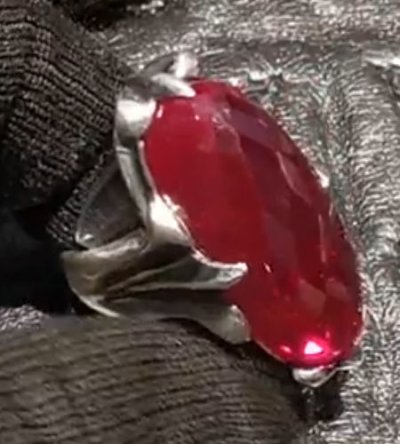 画像3: Facet Cut Ruby Zaza Ring