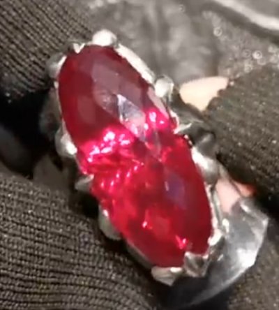 画像9: Facet Cut Ruby Zaza Ring