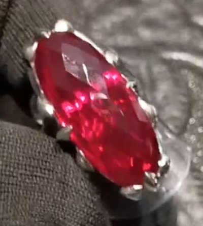 画像6: Facet Cut Ruby Zaza Ring