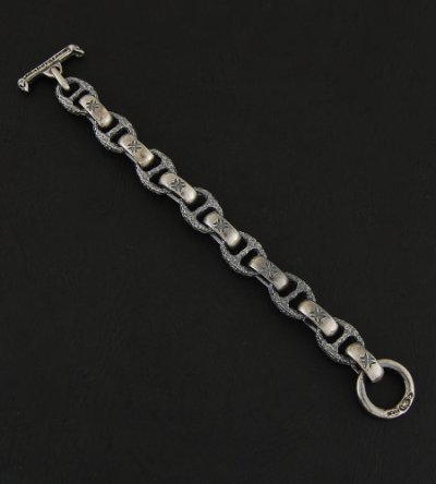 画像2: H.W.O & Chiseled Anchor Links Bracelet