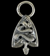 Large Snake Belt Tip Pendant