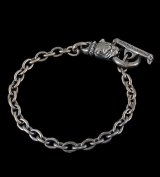 Quarter Old Bulldog Quarter Chain Bracelet