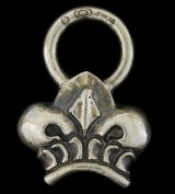 Early Large Crown Belt Tip Pendant