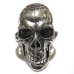 画像3: Old Large Skull Full Head Solid Ring