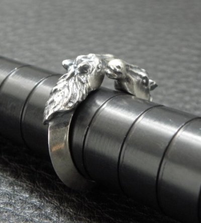 画像14: Horse Triangle Wire Bangle Ring