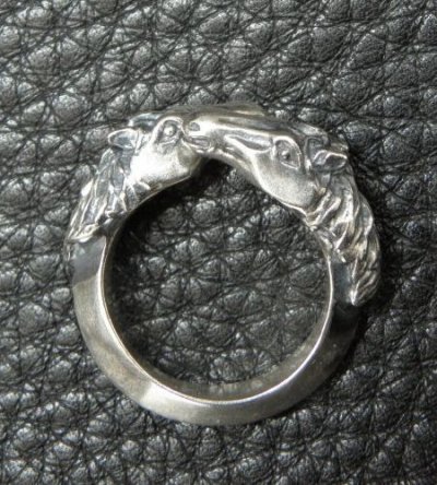 画像3: Horse Triangle Wire Bangle Ring