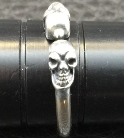 画像3: Phantom T-bar Skull Bangle Ring