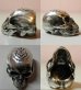 画像4: Large Skull Full Head Ring (4)