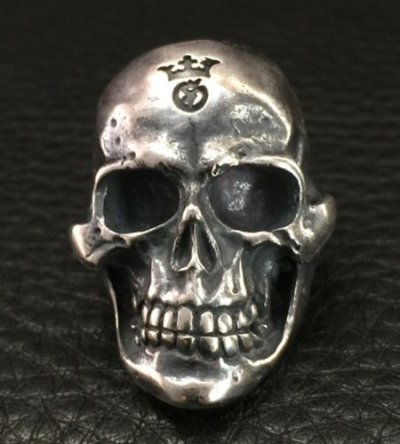 画像3: Medium Large Skull Ring With Jaw