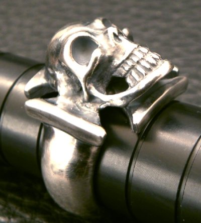画像9: Skull Iron Cross Ring