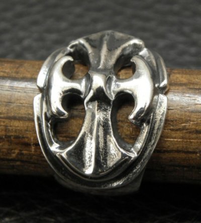 画像12: Medium Battle-Ax Oval Roll Ring