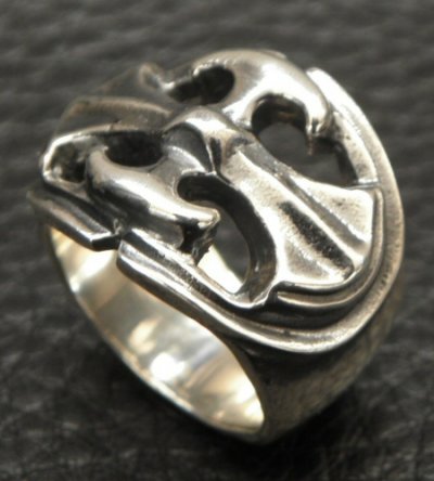 画像7: Medium Battle-Ax Oval Roll Ring