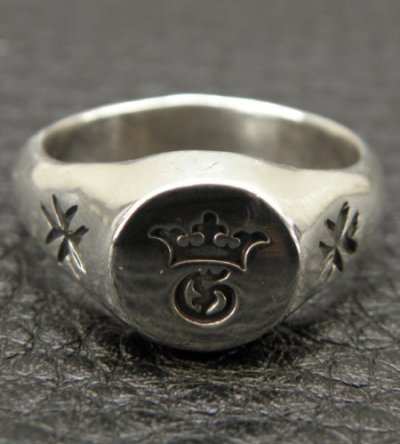 画像8: G&Crown Small Signet Ring