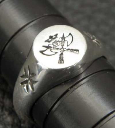 画像3: Battle-Ax Small Signet Ring