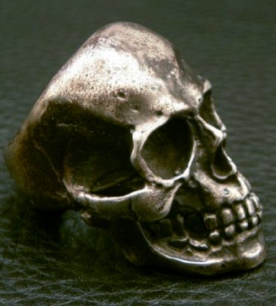 画像4: Large Skull With Jaw War Ring