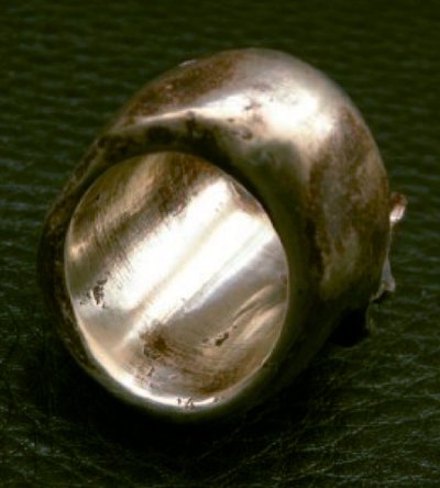 画像14: Large Skull With Jaw War Ring