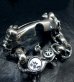 画像10: Skull Crown Watch Case Wirh Maltese Cross H.W.O & Chiseled Acchor Chain Skull Clip Watch Bands For Franck Muller