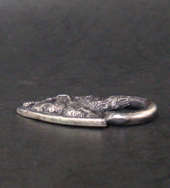 画像5: Large Snake Belt Tip Pendant (5)