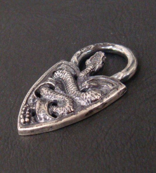画像4: Large Snake Belt Tip Pendant (4)