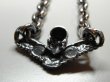 画像5: Wing Skull & Chain Links Necklace (5)