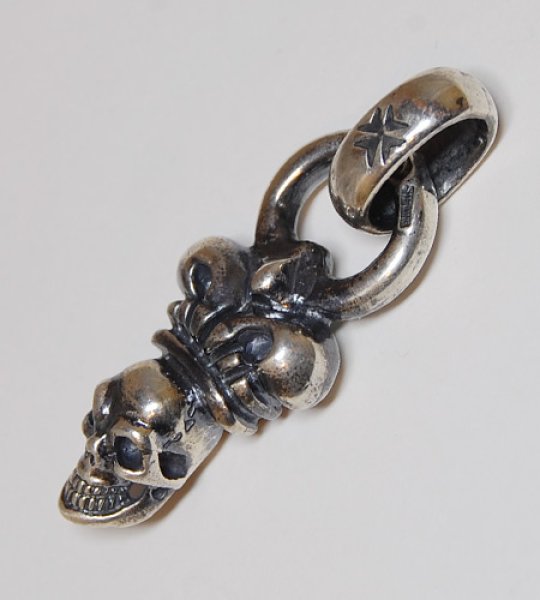 画像3: Skull & Crown With H.W.O Pendant (3)