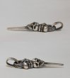 画像5: Skull Crown Dagger With Chiseled Loop & H.W.O Pendant (5)