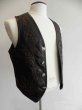 画像4: Gaboratory Tailored Leather Vest (Tribal art work) (4)