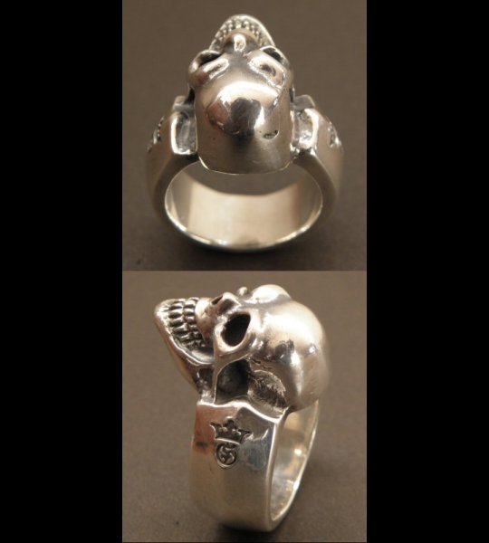 画像4: Single Skull Ring (4)