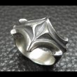 画像10: Sculpted Oval Diamond Shape Ring (10)