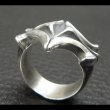 画像3: Sculpted Oval Diamond Shape Ring (3)