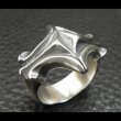 画像8: Sculpted Oval Diamond Shape Ring (8)