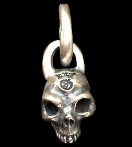 画像1: Single Skull Without Jaw Pendant (1)