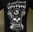 画像3: Gerlach Smoking Skull Masato T-shirt [Black] (3)