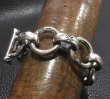 画像6: H.W.O & O-Ring Links Bracelet (6)