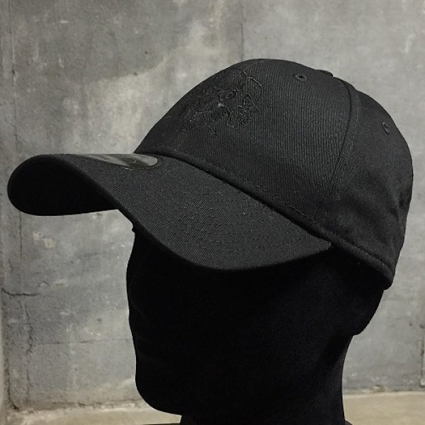 画像4: Triple Skull Cap (Black Embroidery) (4)