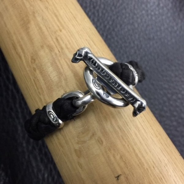 画像15: Face Braid Leather Bracelet (15)