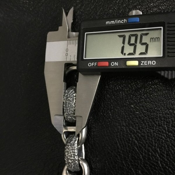 画像6: Miracle Smooth Anchor & Chiseled Largest H.W.O Links Bracelet (6)