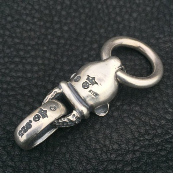 画像9: Panther With Chiseled Loop & Smooth H.W.O Pendant (9)