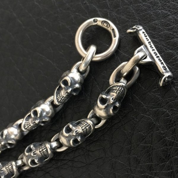 画像9: Quarter 11 Skull Links Bracelet (9)