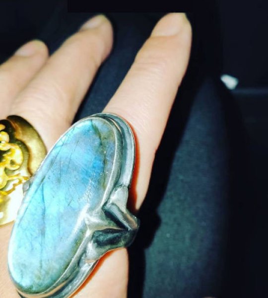 画像3: Labradrite Zaza Ring (3)