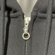 画像4: 12.7oz Heavy Weight Gaboratory Atelier Mark Hooded Jacket With Skull Clamp Beads ＆ Animal Zipper Pull (4)