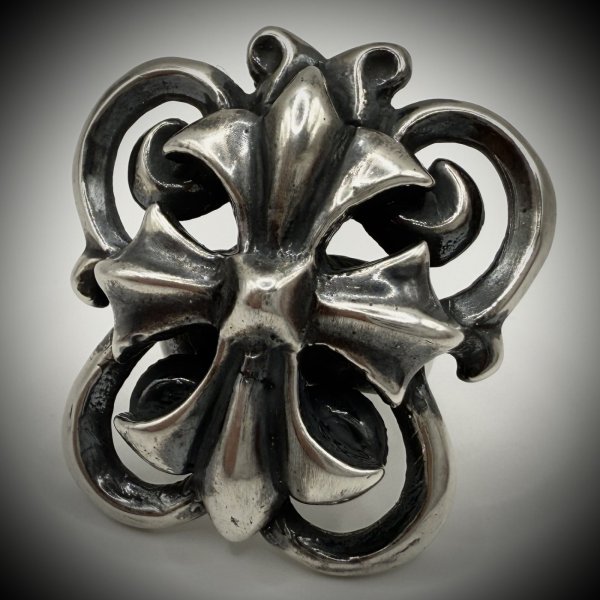 画像2: Half Cross on Butterfly Ring (2)