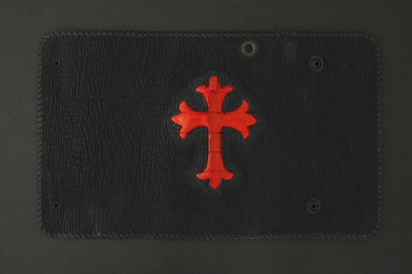 画像3: Crocodile Cross Inlay Shark Long Wallet (3)