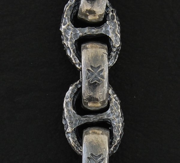 画像2: Half H.W.O & Chiseled Anchor Links Necklace (2)