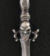 画像3: Half Dagger With Skull Pendant (3)