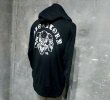 画像3: Triple skull Hooded Jacket (W/O Silver) (3)