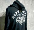 画像5: Triple skull Hooded Jacket (W/O Silver) (5)